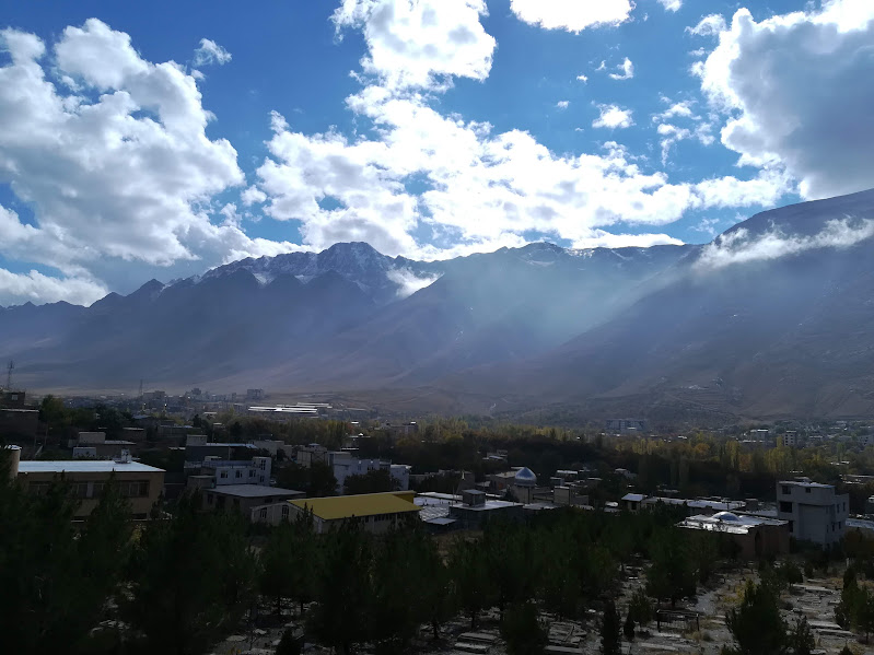 Mountain valley landscape